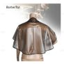 Professional Hairdressing Cape Gown Washing Waterproof - BLACK Translucent Image 2