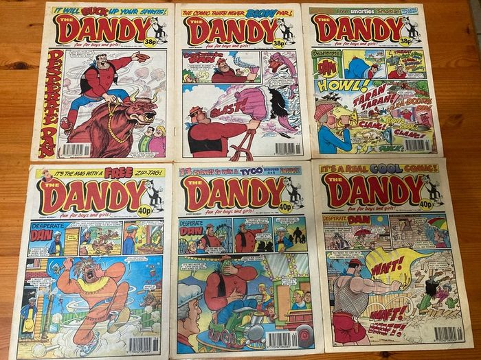 Comics: 'The Dandy' 1991,1992,1994 and 1995 (46 comics)