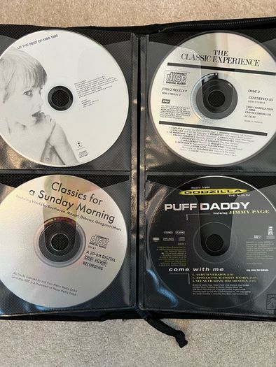 33 x CD collection plus binder