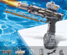 NEW Electric Automatic Water Toy Gun High Powered Water Guns for Adults Kids Without Leaks Water Perfect Pool Toy Water Gun