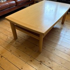 Harwood coffee table
