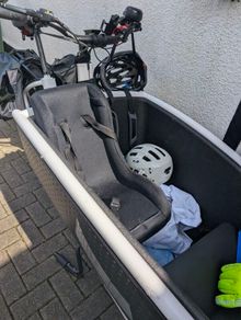 Melia infant bike seat for cargo bikes