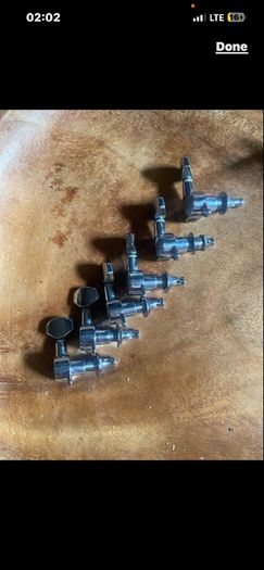 Fender squier guitar machine heads tuners 6 line