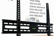 Tv Wall Mount Bracket Flat Slim 23" - 55"