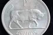 Ireland - 1966 - Shilling - Bull - AU - KM.14a - [2042]