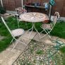 garden table and chairs Image 4