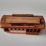 Vintage Souvenir Wooden San Francisco Cable Car Image 3