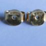 Sterling Silver 925 Gold Plated Dangle Boho Earrings 4,8g Image 5