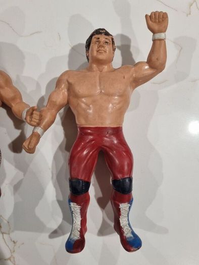British Bulldogs Dynamite Kid Davey Boy WWF 1986 LJN Titan Sports 8" Wrestling