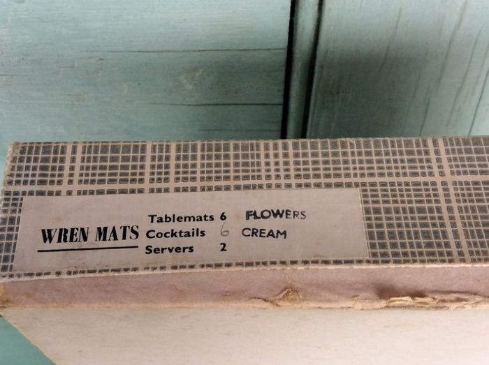 Vintage place mats