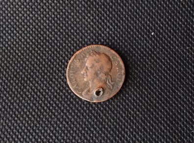 Great Britain : Charles II : 1675 Farthing