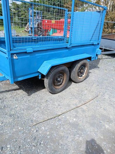 trailer with mesh sides 8x4 multipurpose trailer