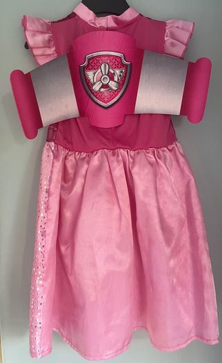 F+F Nickelodeon Paw Patrol Skye girls fancy dress costume Age 3-4 EUC