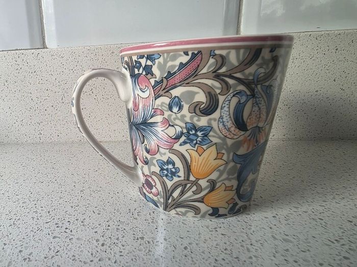 William Morris Porcelain Mug Set of 4