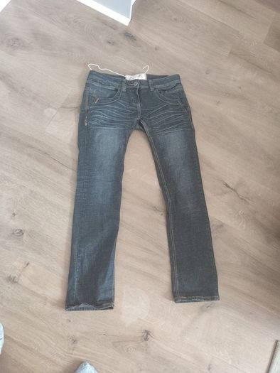 Vintage dark navy low slung jeans