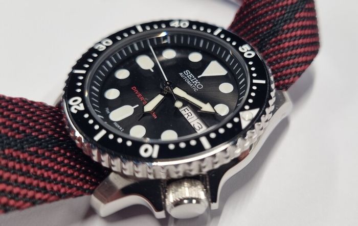 Seiko watch SKX 007 mod