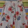 White Floral Cotton Trousers New With Tags Image 7