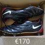 Football Boots Nike Mercurial Match Black/Red (2000) Size 11UK FG Image 6
