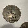 1900  queen Victoria penny x 3 Image 4