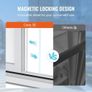 Concession Window for Food Truck, 48"x36" Aluminum Alloy Service Window, Up to 85 Degrees Serving Window with 4 Sliding Windows Image 2