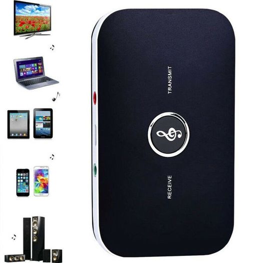 Bluetooth V4.1 Transmitter Wireless A2DP Audio RCA to 3.5mm Aux USB Adapter Hub Home Radio Wireless Speaker
