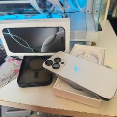 iPhone 16 Pro Titanium White