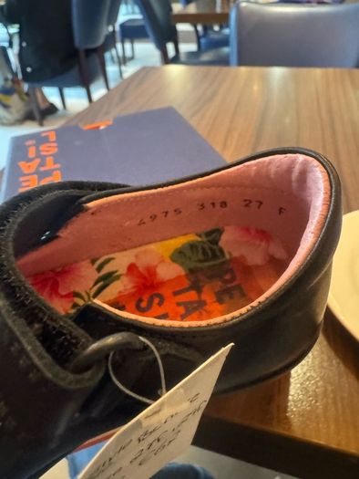 brand new school shoes