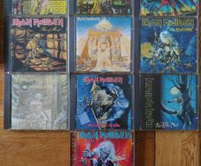 Iron Maiden 1st press collection