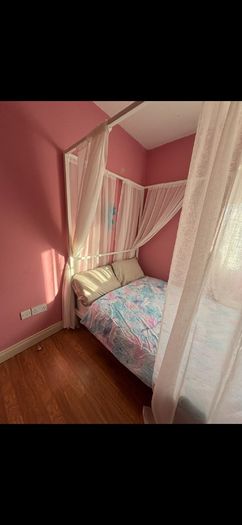 four poster double bed AND mattress