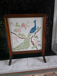 Vintage Fire Screen