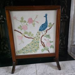 Vintage Fire Screen