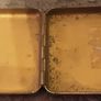 vintage/antique white metal advertising tin Image 4