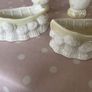 Vintage Belleek China Psir bud vases & Pair of Rowing boats Image 5