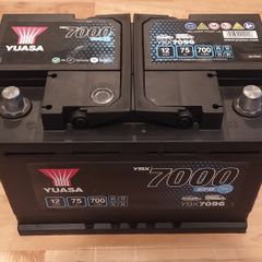Car battery start-stop ( Yuasa 75Ah )