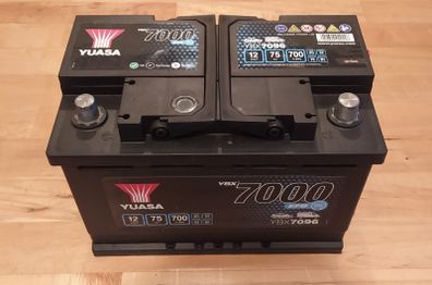 Car battery start-stop ( Yuasa 75Ah )