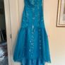 Blue evening dress Image 5