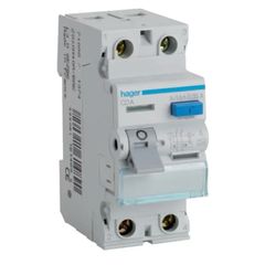 Hager 2 Pole 63 amp RCD/RCCB