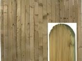 Premier round top closed fence panel 95mm (call to check stock)