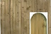 Premier round top closed fence panel 95mm (call to check stock)