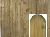 main image for ad Premier round top closed fence panel 95mm (call to check stock)
