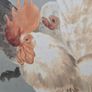 Pair Of Vintage Asian Bird Paintings Signed And Framed 45 x 52 cm Image 6