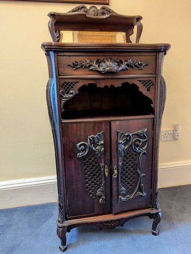Edwardian Music Cabinet