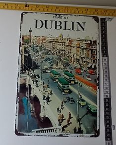 Dublin Tin Metal sign