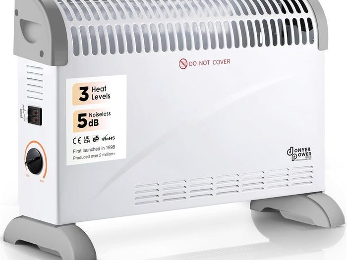 POWER Electric Convector Radiator Heater Room Heating Oil-Free Radiator