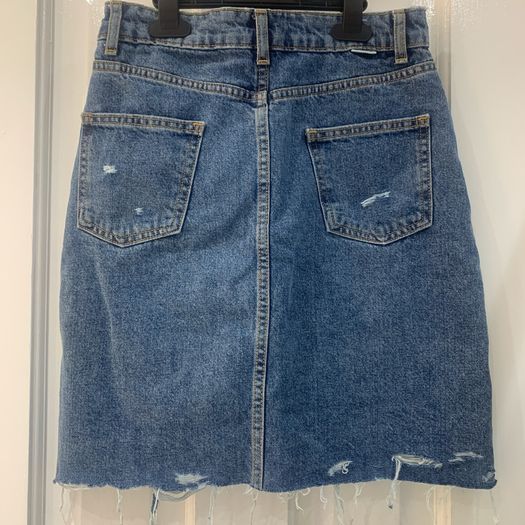 Denim mini skirt. Size XS