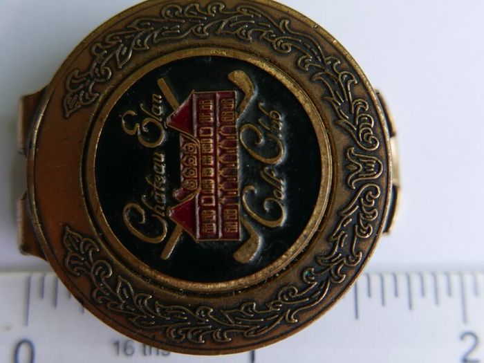 Chateau Elan Golf Club (Georgia) Flat Metal Logo Golf Ball Marker