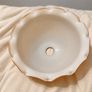 Replacement Mid-Century Amber Glass Hankerchief/Skirt Pendant Shade Image 3