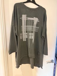 Grey Funky Top