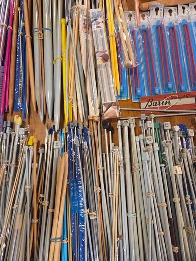 180 Pairs of Knitting Needles + Extras
