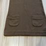Zara ladies knit tan dress short sleeves size small Image 5